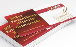 Guehs Werbemedien - Logodesign, Außendesign, Print, Optiker, Hörgeräte, in, Ingolstadt, Regensburg, Straubing