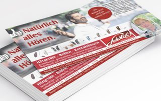 Guehs Werbemedien - Logodesign, Außendesign, Print, Optiker, Hörgeräte, in, Ingolstadt, Regensburg, Straubing