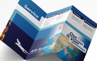 Guehs Werbemedien - Wolf Logistics, Flyer, in, Ingolstadt, Regensburg, Straubing